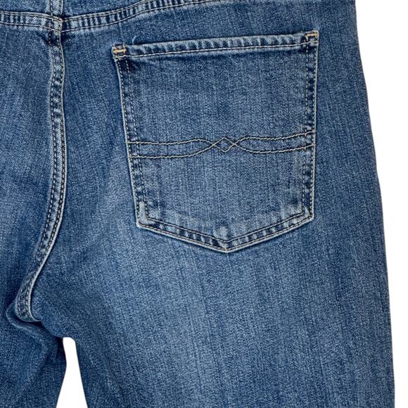 Lucky Brand Sweet Crop Jeans Womens 6/28 Blue Stretch Denim Mid Rise - Picture 5 of 14